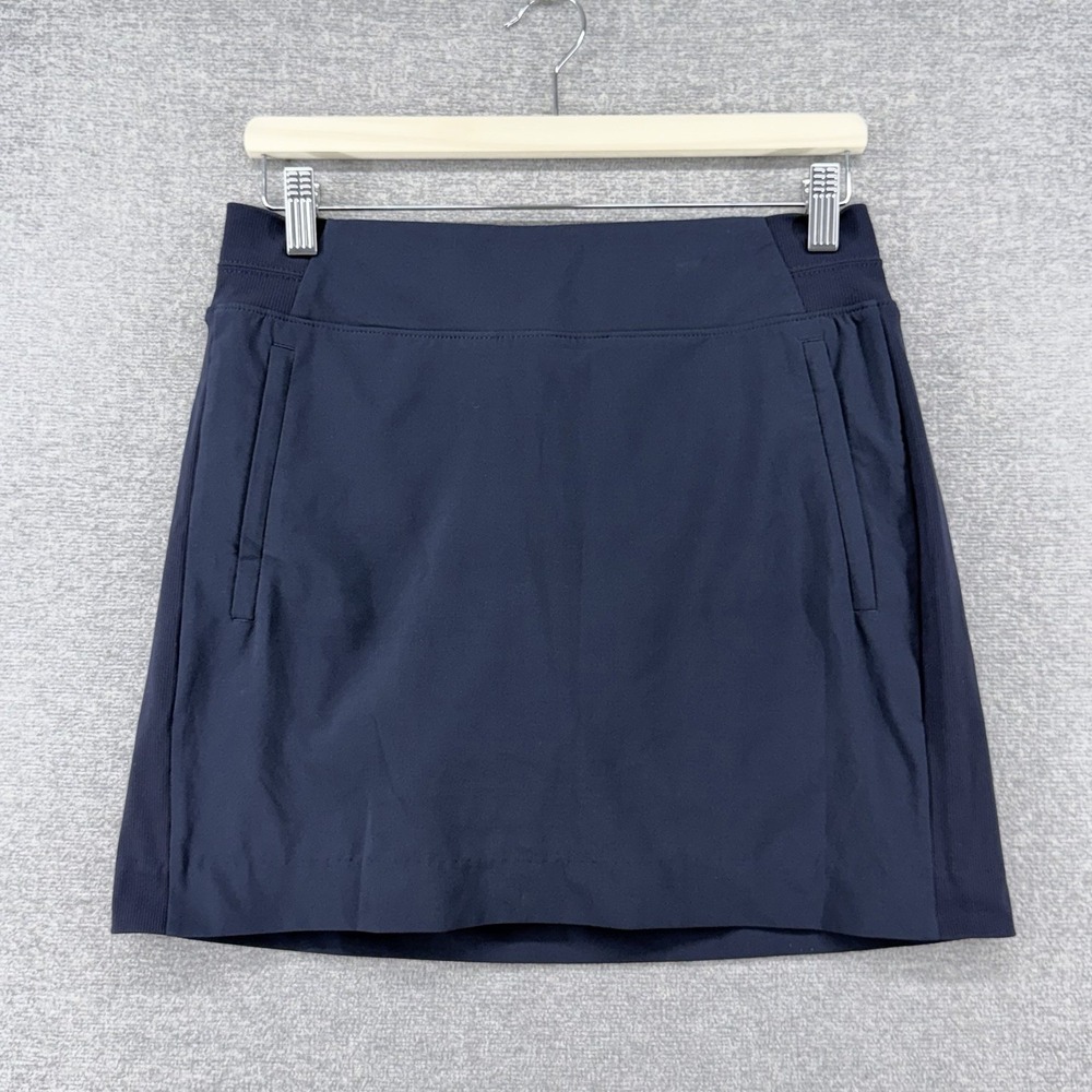 Athleta Brooklyn Skort Women Size 6 Blue Activewear Pull On Golf Tennis 657678